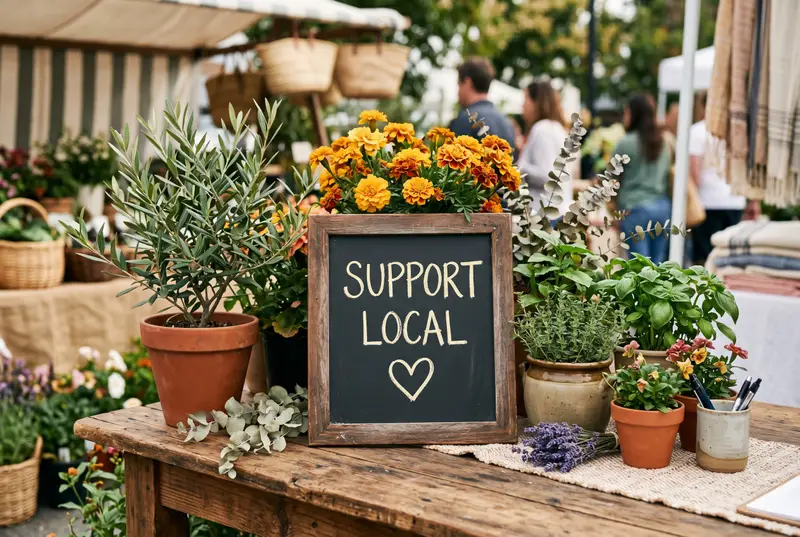 Support local