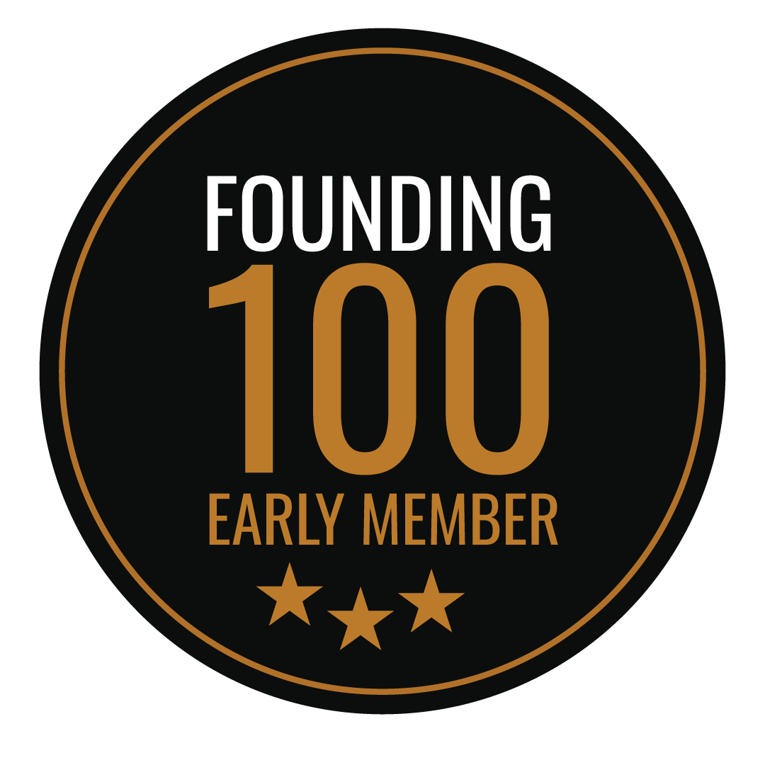 Founding 100 Early Member seal
