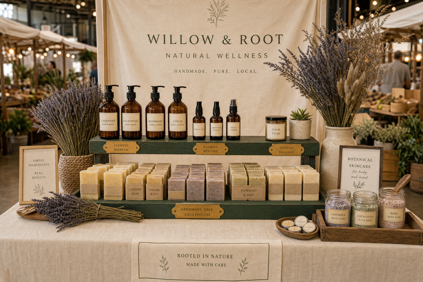 Handmade soaps and natural skincare